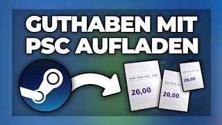 Steam Guthaben mit Paysafecard aufladen  Tutorial deutsch [upl. by Reyem185]