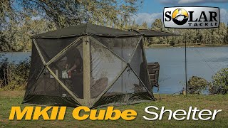 SP Cube Shelter MkII  Solar Products  Carp Fishing [upl. by Octavius]