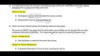 MAP4C Unit4 Lesson 2  32 Effective Surveys [upl. by Keel]