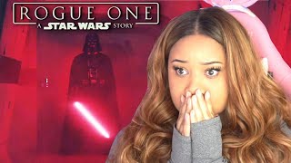 Darth Vader Hallway Scene Reaction Rogue One… it was the best ending [upl. by Ahsyekat]