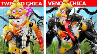 TWISTED CHICA VIROU O VENOM ASSOMBRADO  GTA V Five Nights at Freddys [upl. by Winonah571]