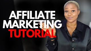 How to Start AFFILIATE MARKETING for BEGINNERS [upl. by Ahseer]