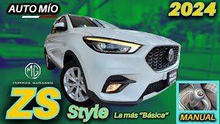 MG ZS Style 2024 💙💚 SUV con Transmisión Manual  precio  y Todos Los Detalles mg mgzs zs2024 [upl. by Chambers]