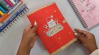 Merry christmas card making 2024  How To Make Christmas Card 2024 christmas [upl. by Mccourt299]