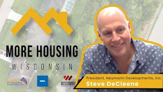 More Housing Wisconsin Interview 7 September with Steve DeCleene [upl. by Fellner819]