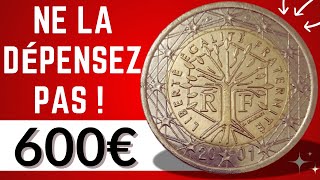 Ne Dépensez pas cette pièce de 2 EURO FRANCE 2001 qui vaut 600€ [upl. by Rosalinda]