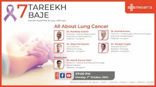 All About Lung Cancer  Live QampA with Experts [upl. by Alf]