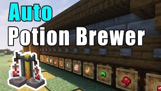 How to make a AUTOMATIC POTION MAKER  Minecraft java 121 MINECRFAT SERIESminecraftgameonyx [upl. by Laforge]