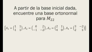 Base ortonormal para matrices de 2×2 [upl. by Enigroeg417]