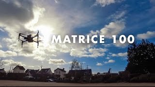 DJI Matrice 100 premier envol [upl. by Leiahtan]