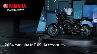 2024 Yamaha MT09 Accessories [upl. by Valdes]