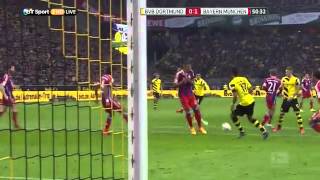 Bundesliga 2015 DortMund vs Bayern Munich 0  1Reupload [upl. by Ardeed839]