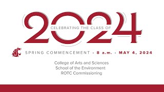 Spring 2024 8 am Commencement [upl. by Hayman]