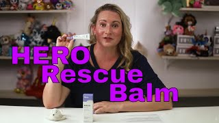 Hero Cosmetics Skincare Rescue Balm Post Blemish Recovery Cream Review amp How to Use [upl. by Gage819]