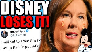 Bob Iger amp Kathleen Kennedy Have INSANE MELTDOWN After Getting DESTROYED By South Park [upl. by Robinia]