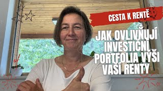 Jak ovlivní výběr investičního portfolia výši vaší renty [upl. by Leksehcey62]