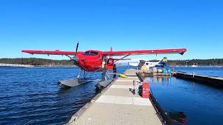 Harbour Air Seaplanes from Vancouver to Nanaimo and back [upl. by Ekralc]