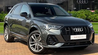 Approved used  Audi Q3 Black Edition 40 TDI at Stafford Audi [upl. by Seys]