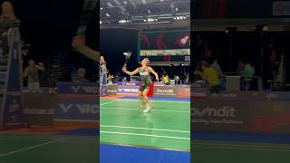 Badminton Europe Anders Antonsen badmintondenmark badmintoneurope shorts [upl. by Aretha963]