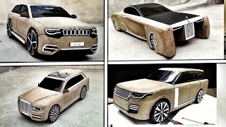 4 Amazing Cardboard Cars [upl. by Azial]