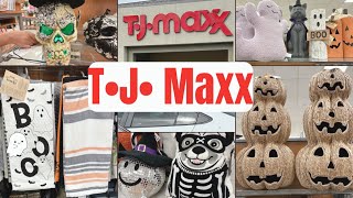 🚨 Shop with me at TJ Maxx  NEW finds  Halloween hit T J Maxx 🎃 [upl. by Airtal168]