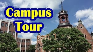 CAMPUS TOUR  Doshisha University part 1 [upl. by Neb954]