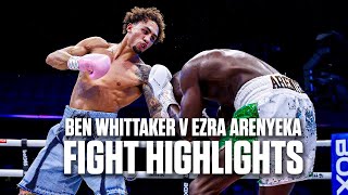 Ben Whittaker vs Ezra Arenyeka Full fight Highlights [upl. by Nivlem661]