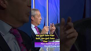 Nigel Farage RINSES Keir Starmer 2 tier policing [upl. by Anneehs]