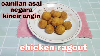 Resep bitterballen ayam Gurih enak creamy [upl. by Einalam]