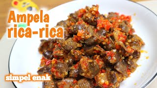 RESEP ATI AMPELA BUMBU RICA [upl. by Latreece199]