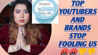 😳UNSPONSORED REVIEW OF PONDS SUPER LIGHT GEL FACE MOISTURISER  FAMOUS YOUTUBERS STOP LYING [upl. by Ahsiekram]