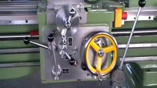 Drehmaschine Meuser lathe dreiebenk tour conventionnel [upl. by Nosyt]