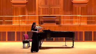 Sunyoung Graves Live at LeFrak Concert Hall NY Bach Partita No2 in D Minor BWV 1004 I Allemande [upl. by Laleb]