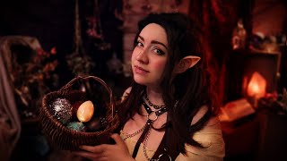 ASMR 🪺 Dragon Tamer Shop  Choose Your Own Egg Examining Cleaning Show and Tell etc [upl. by Eirahs]