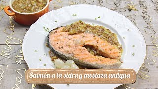 Salmón a la sidra y mostaza [upl. by Penoyer]