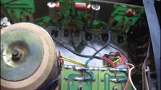 Defeito e conserto Amplificador Micrologic M 1400 Parte 3 Final [upl. by Eiltan355]