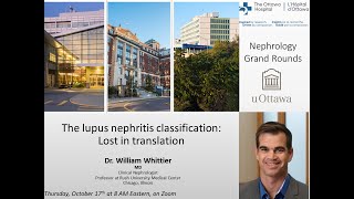 The Lupus Nephritis Classification Lost in Translation with Dr William Whittier [upl. by Virnelli]