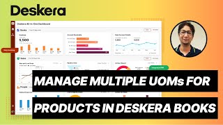 How to manage Multiple UOM with Products in Deskera Books [upl. by Reilly]