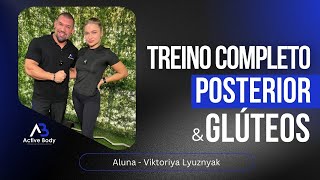 POSTERIOR E GLÚTEO l Treino Completo Resistência 🔥 [upl. by Nwadal]