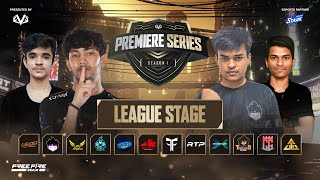 STARK Premiere Series S1  League Stage  FreeFire Max Ft pahadigamerofficial TSGLEGEND [upl. by Chappy]