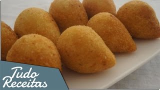 Coxinha de batata da Palmirinha  prática e deliciosa [upl. by Arelus948]