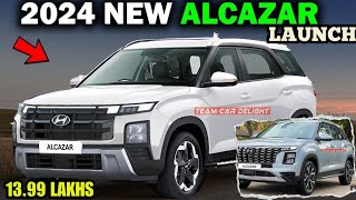 alcazar facelift 2024  hyundai alcazar 2024 top model [upl. by Nager]