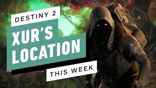 Destiny 2 Xur Has a Good Nezarec’s Whisper  Xur Location amp Inventory April 2125 [upl. by Ayahs116]