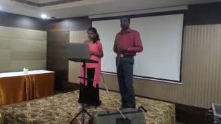 Kannondu chollanu Cover by DrHarikrishnanRamp Devika Krishna [upl. by Torrlow]