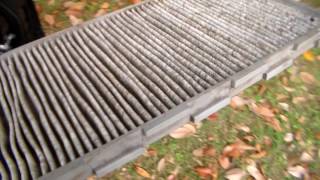 Another Infiniti Q45 cabin air filter replacement [upl. by Ferretti113]