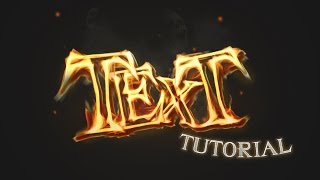 PHOTOSHOP 🔥TEXT TUTORIAL🔥  3D Flame Effect 60 Likes [upl. by Mcginnis378]