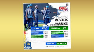 Match 3 Highlights  Colombo vs Dambulla  NSL 50 Over Tournament 2024 [upl. by Eeraj]