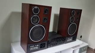 Pioneer A616 amplifier amp Radiotehnika S90 speakers [upl. by Yardley]