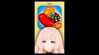 Mencoba NAMATIN Game CANDY CRUSH Level 36   VTUBER Indonesia 🇮🇩 shorts [upl. by Nnyleahs]