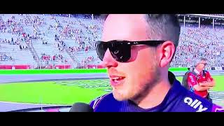 Alex Bowman  Atlanta Post Race Interview 9824 [upl. by Lally]